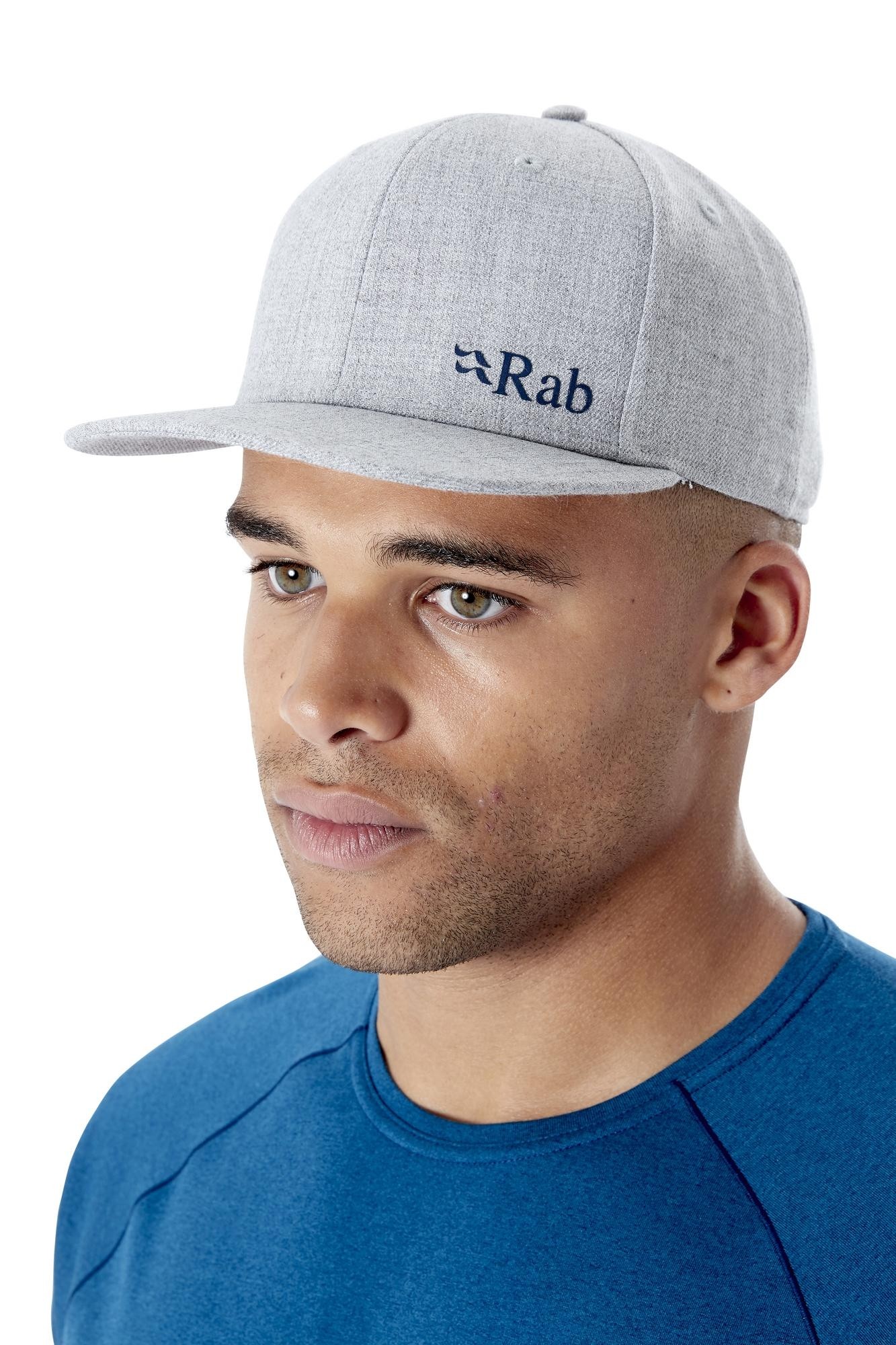 Rab Flatiron Logo Cap Grey Marl - Alpinstore