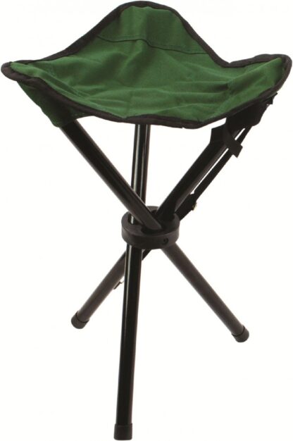 Highlander Steel Tripod Stool Green