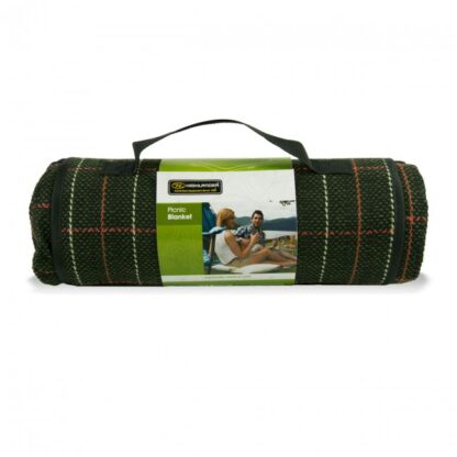 Highlander Picnic Blanket Green