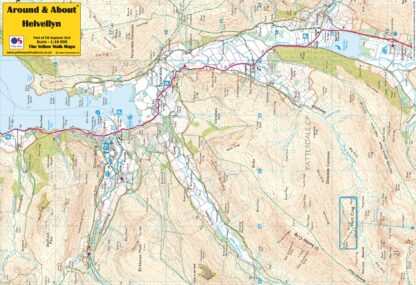 Around & About Map Helvellyn