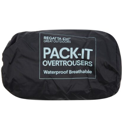 Regatta Kids Pack It Overtousers Black - Image 3