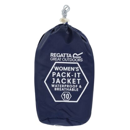 Regatta Ladies Pack-It Jacket Midnight - Image 2