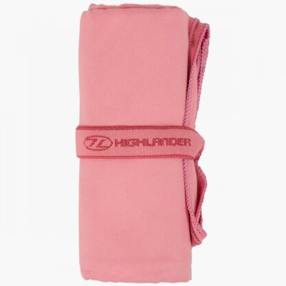 Highlander Lightweight Soft Towel Pink Medium