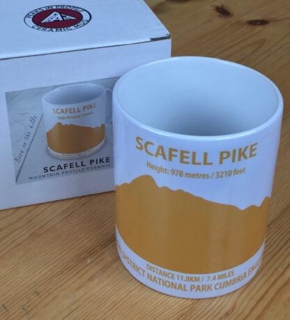 Peaks in Profile Scafell Pike Mug