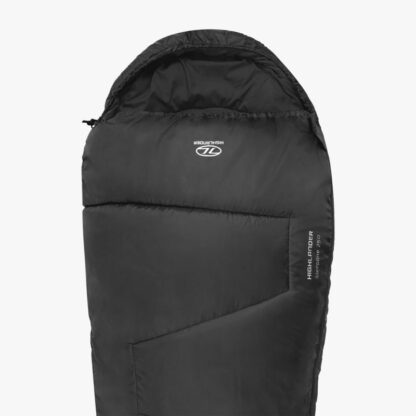 HIGHLANDER SLEEPLINE 250 MUMMY SLEEPING BAG CHARCOAL - Image 2