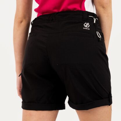 Dare2b Ladies Melodic II Shorts Black - Image 3