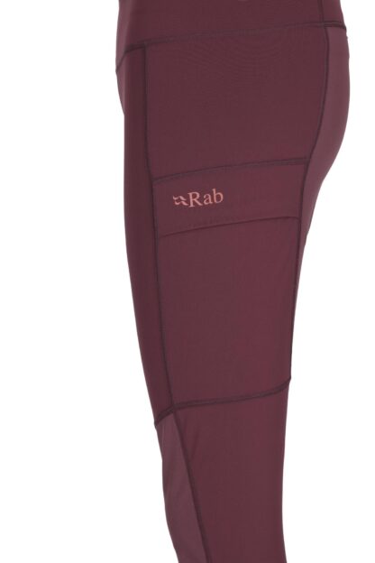 RAB LADIES HORIZON TIGHTS DEEP HEATHER - Image 7