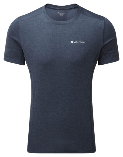 MONTANE MENS DART T SHIRT ECLIPSE BLUE