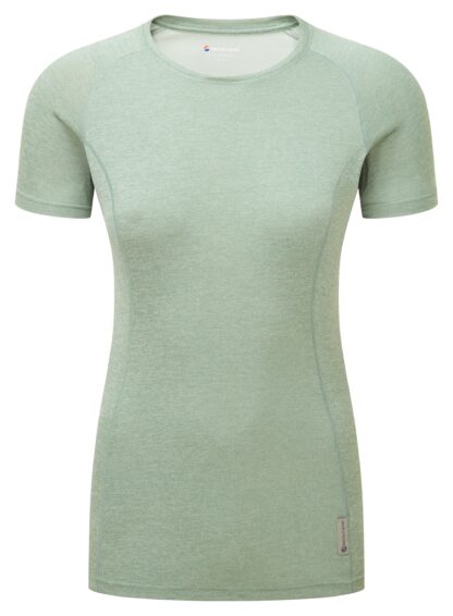 MONTANE LADIES DART T SHIRT PALE SAGE