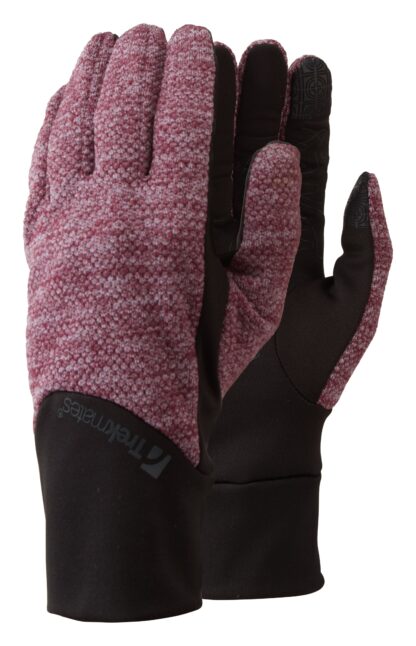 TREKMATES LADIES HARLAND GLOVE AUBERGINE