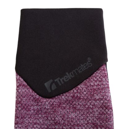 TREKMATES LADIES HARLAND GLOVE AUBERGINE - Image 2