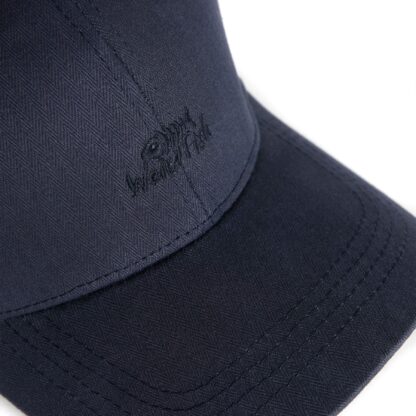 WEIRD FISH SCARFELL CAP NAVY - Image 2