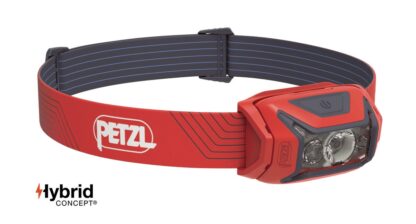 PETZL ACTIK HEAD TORCH 450 LUMENS RED