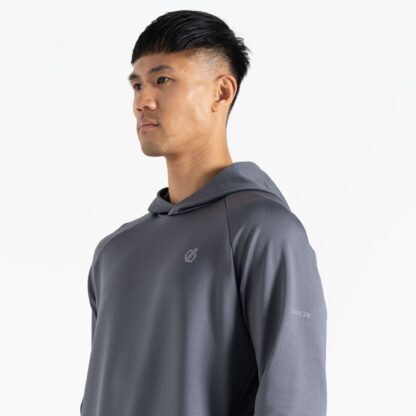 DARE2B MENS SPRINTED HOODY DARK STORM - Image 5