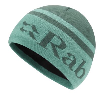 RAB LOGO BAND BEANIE GREEN SLATE/GLACIER BLUE