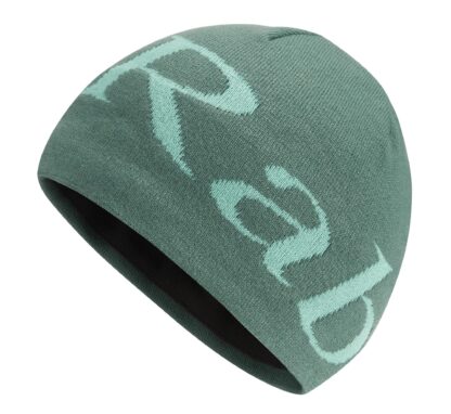 RAB LOGO BEANIE GREEN SLATE/GLACIER BLUE