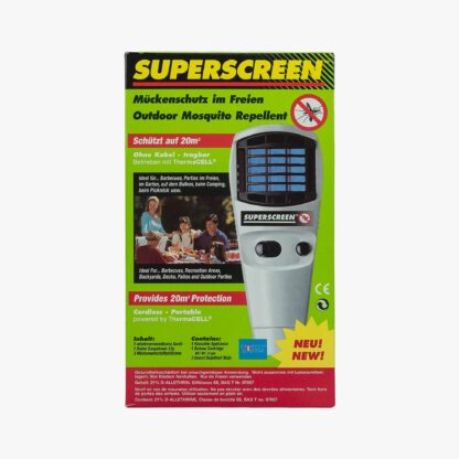 SUPERSCREEN THERMACELL PORTABLE MOSI & MIDGE REPELLENT 