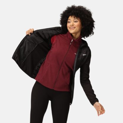 REGATTA LADIES ANDRESON HYBRID JACKET BLACK - Image 5