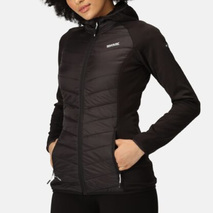REGATTA LADIES ANDRESON HYBRID JACKET BLACK - Image 7