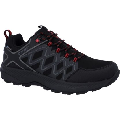 HI-TEC MENS DIAMONDE LOW WP BLACK/CASTLEROCK