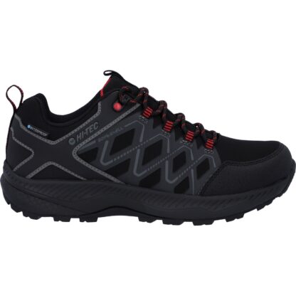 HI-TEC MENS DIAMONDE LOW WP BLACK/CASTLEROCK - Image 5