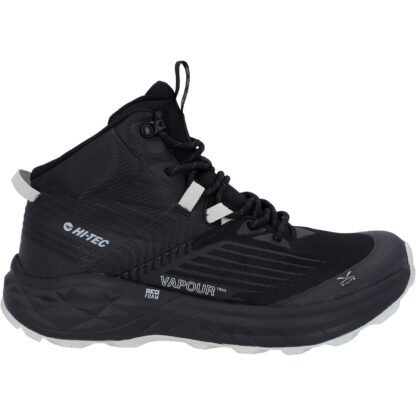 HI-TEC MENS FUSE TRAIL MID WP BLACK/CHARCOAL/COOL GREY