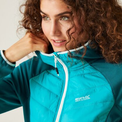 REGATTA LADIES ANDRESON HYBRID JACKET TAHOE BLUE/MOROCCAN BLUE - Image 5