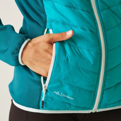 REGATTA LADIES ANDRESON HYBRID JACKET TAHOE BLUE/MOROCCAN BLUE - Image 6