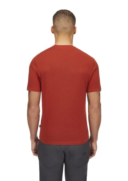 RAB MENS CRIMP REFLECTION TEE TUSCAN RED - Image 5