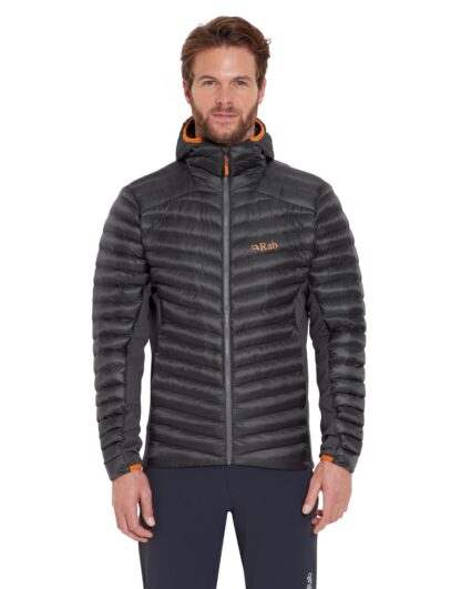 RAB MENS CIRRUS FLEX HOODY GRAPHENE - Image 3