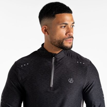 DARE2B MENS POWER UP JERSEY BLACK MARL - Image 7