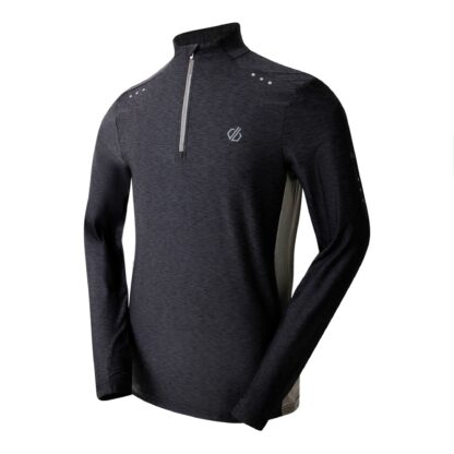 DARE2B MENS POWER UP JERSEY BLACK MARL - Image 3