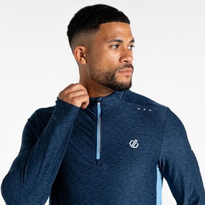 DARE2B MENS POWER UP JERSEY MOONLIGHT DENIM MARL - Image 6