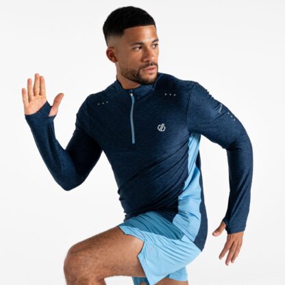 DARE2B MENS POWER UP JERSEY MOONLIGHT DENIM MARL - Image 5