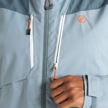 DARE2B MENS ARISING JACKET STORMY WEATHER/LEAD - Image 8