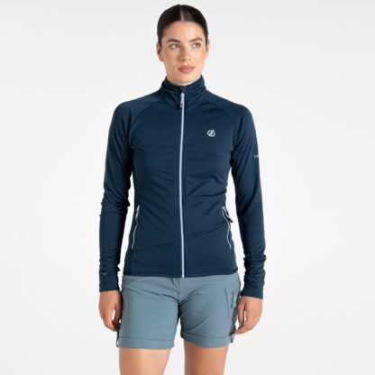 DARE2B LADIES EMERGING FLEECE JACKET MOONLIGHT DENIM - Image 7
