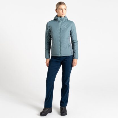 DARE2B LADIES TORREK LITE INSULATED JACKET ELEMENT GREY - Image 9