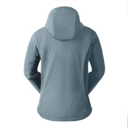 DARE2B LADIES TORREK LITE INSULATED JACKET ELEMENT GREY - Image 2