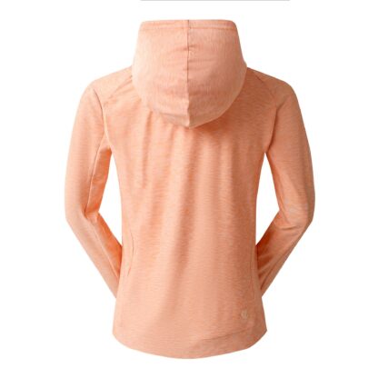 DARE2B LADIES SPRINT CITY HOODY PALE PEACH MARL - Image 2