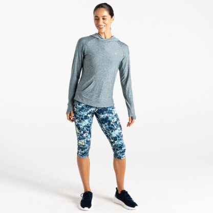 DARE2B LADIES SPRINT CITY HOODY ELEMENT GREY MARL - Image 9