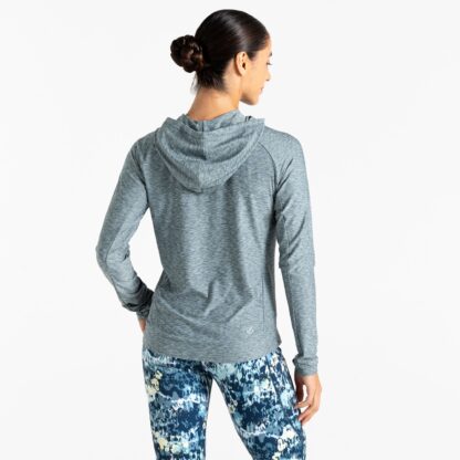 DARE2B LADIES SPRINT CITY HOODY ELEMENT GREY MARL - Image 7