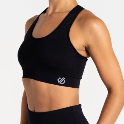 DARE2B LADIES DON'T SWEAT IT BRA BLACK - Image 6