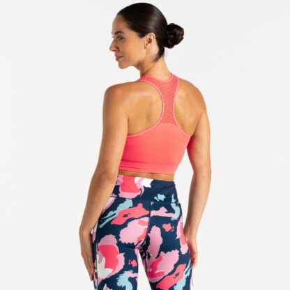 DARE2B LADIES DON'T SWEAT IT BRA PEACH BLOOM - Image 8