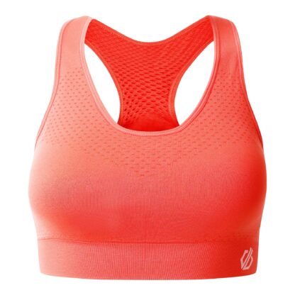 DARE2B LADIES DON'T SWEAT IT BRA PEACH BLOOM