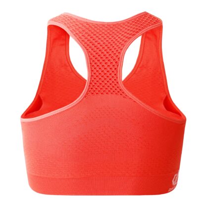 DARE2B LADIES DON'T SWEAT IT BRA PEACH BLOOM - Image 2