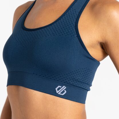 DARE2B LADIES DON'T SWEAT IT BRA MOONLIGHT DENIM - Image 3