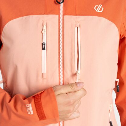 DARE2B LADIES DIVERGING JACKET BURNT SIENNA/SHRIMP - Image 8