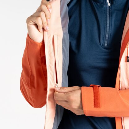 DARE2B LADIES DIVERGING JACKET BURNT SIENNA/SHRIMP - Image 6