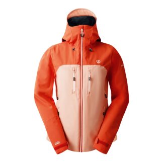DARE2B LADIES DIVERGING JACKET BURNT SIENNA/SHRIMP