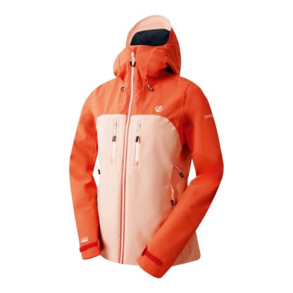 DARE2B LADIES DIVERGING JACKET BURNT SIENNA/SHRIMP - Image 3